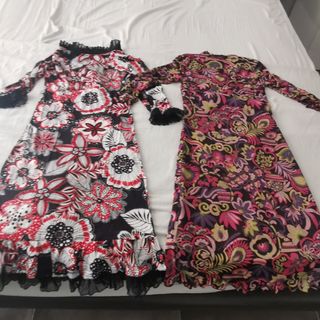 2 Abiti donna stampa floreale Made in Italy