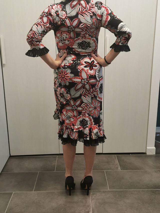 2 Abiti donna stampa floreale Made in Italy