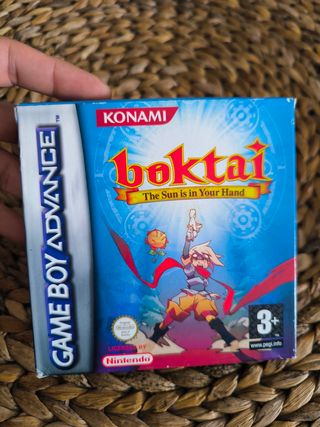 Caja boktai nintendo game boy advance