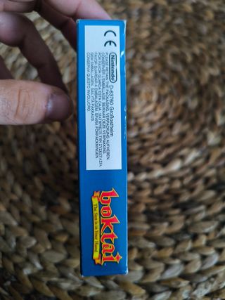 Caja boktai nintendo game boy advance