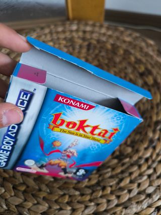 Caja boktai nintendo game boy advance
