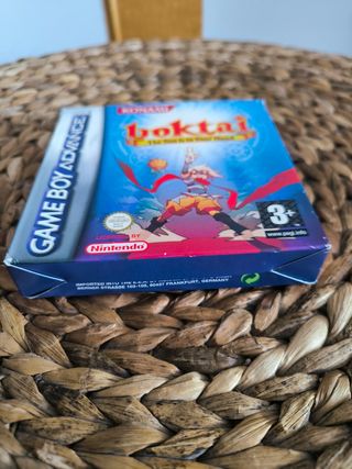 Caja boktai nintendo game boy advance