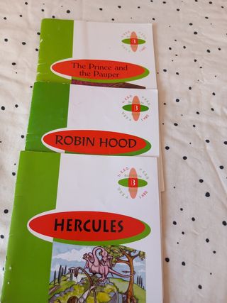 Libros lectura inglés 1 ESO