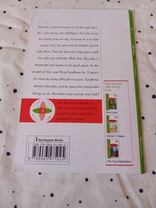 Libros lectura inglés 1 ESO