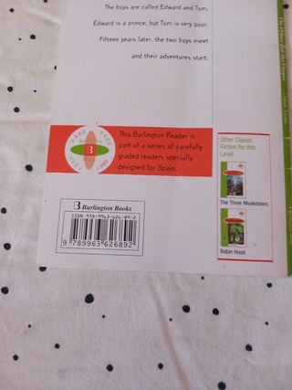 Libros lectura inglés 1 ESO