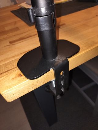 Brazo Soporte Doble Monitor dos pantallas 40cm