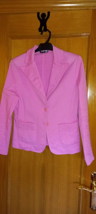 Chaqueta rosa talla 42