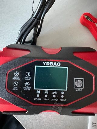 KIMIGO Cargador Bateria Coche, 12V 6A Cargador de 