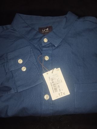 Camisa Unit Azul Talla XXL