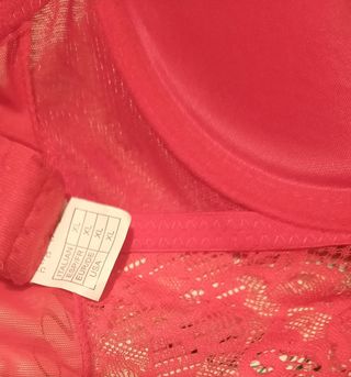 Nuevo. Body Lencería Roja Espalda Abierta