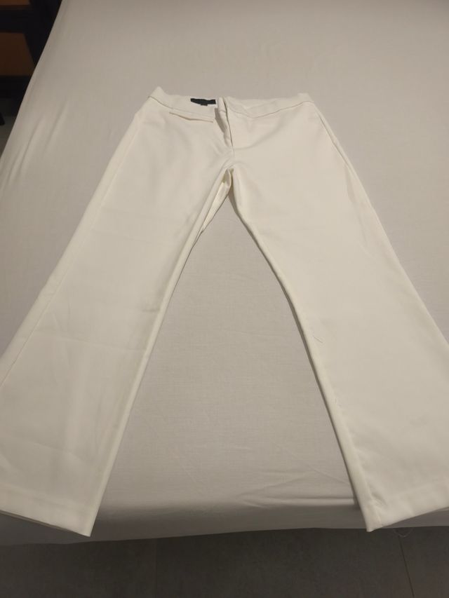 Pantalón blanco roto talla XL nuevo sin estrenar