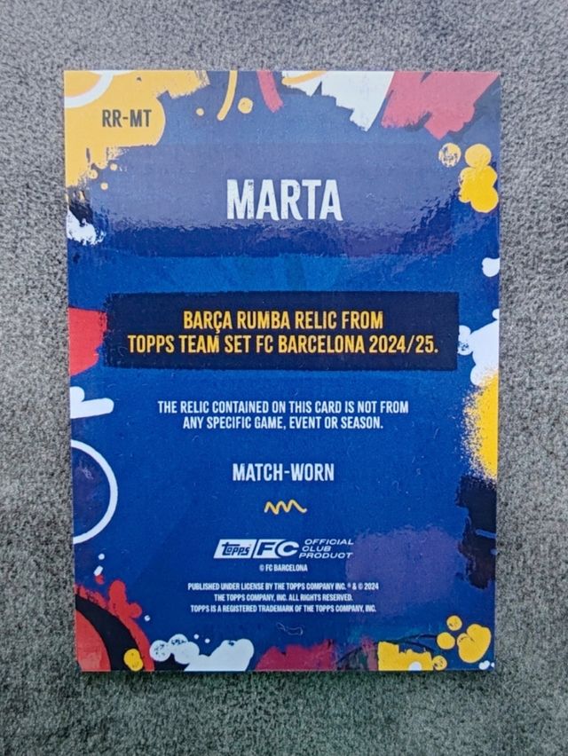Patch Marta Matchworn Barcellona