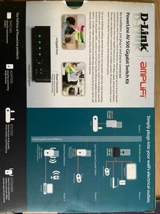 D-Link PowerLine AV500 Gigabit Switch Kit