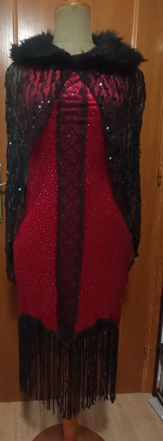 Vestido vampira Deluxe años 20