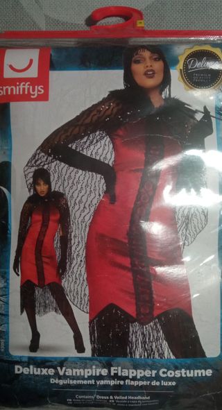 Vestido vampira Deluxe años 20