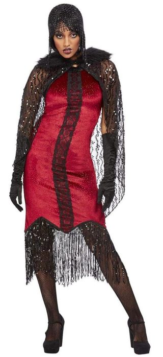 Vestido vampira Deluxe años 20