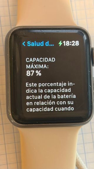 Apple Watch Series 3 GPS, aluminio, 38mm