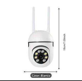 Cámara de Seguridad Blanca