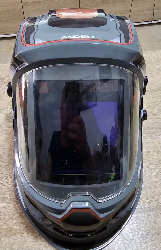 ANDELI Casco de soldadura, panorámico de 180° 3.94