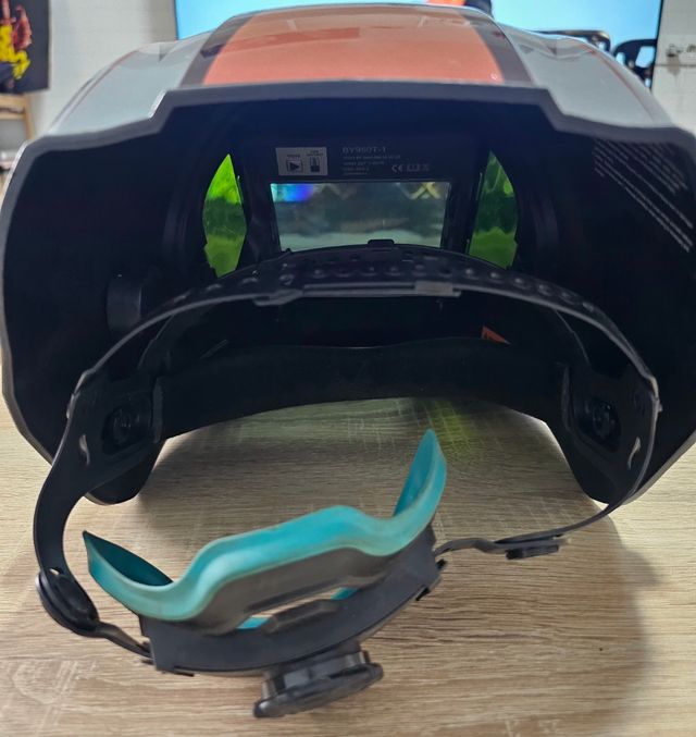 ANDELI Casco de soldadura, panorámico de 180° 3.94