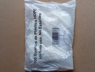 100 Guantes Plástico Desechables HDPE