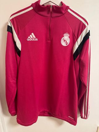Sudadera Adidas Real Madrid Rosa Talla L