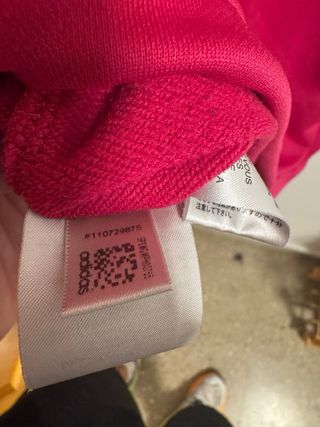 Sudadera Adidas Real Madrid Rosa Talla L