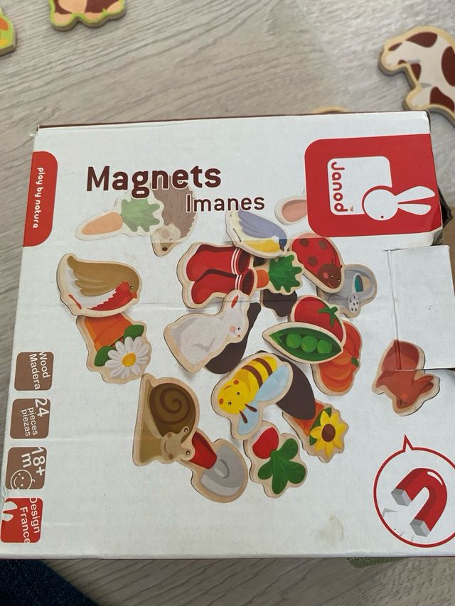 Juego de imanes Janod animales y granja