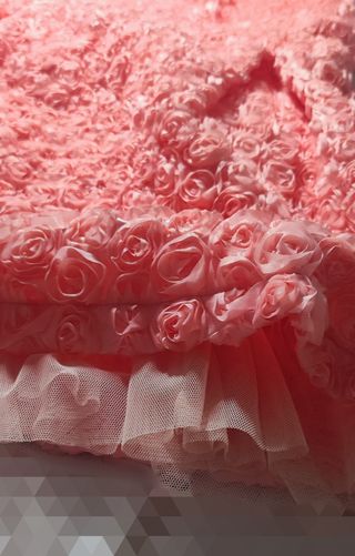 Vestido d cóctel rosa 