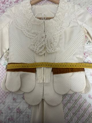 corpiño manga codo fallera
color crema