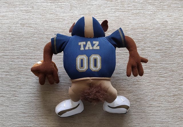 PELUCHE TAZ RUGBY LOONEY TUNES