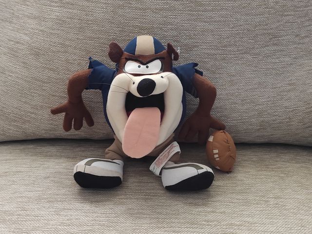 PELUCHE TAZ RUGBY LOONEY TUNES