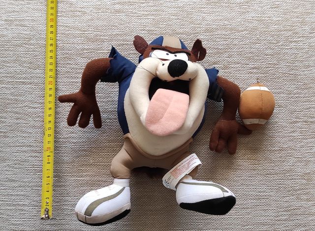PELUCHE TAZ RUGBY LOONEY TUNES