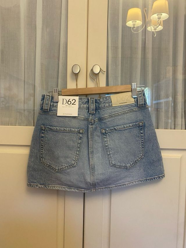 Falda pantalón vaquera Stradivarius