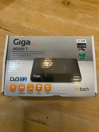 Mini Sintonizador TDT HD Giga HD250T