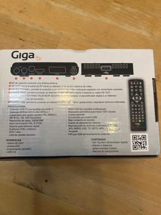 Mini Sintonizador TDT HD Giga HD250T
