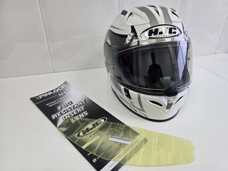 Casco Integral HJC FG-17 Talla S 56 Blanco/Negro