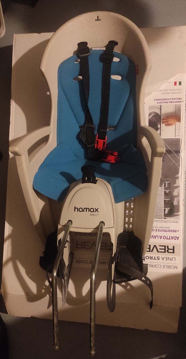 Hamax Smiley Silla Portabebés Bicicleta