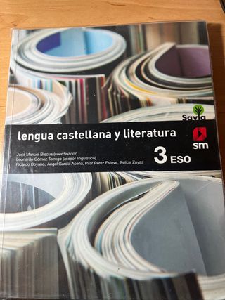 Lengua castellana y literatura. 3 ESO. Savia