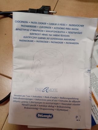 Cuocipasta De Longhi, nuovo, con libretto
