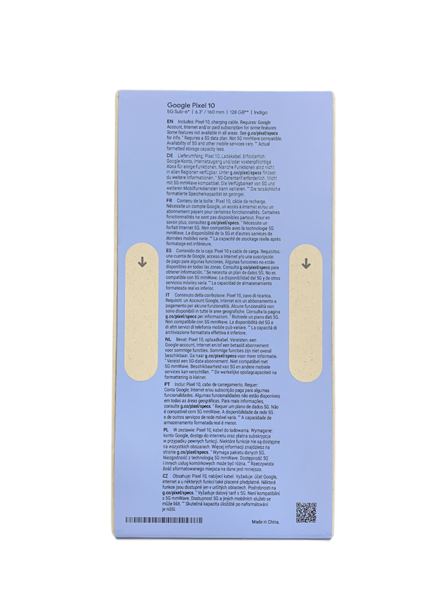 GOOGLE PIXEL 10, NUOVO DI ZECCA SIGILLATO!