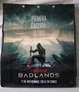 Bolsa Mochila Comic Con Málaga Predator Tron SDCCM