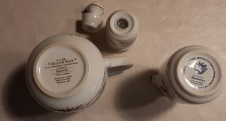 Set 3pz Ceramica Botanica