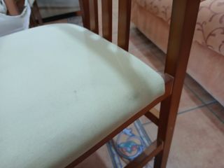 5 Sillas para salón de madera