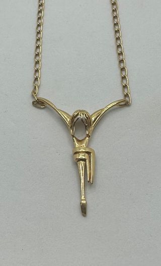 Cadena Cristo de oro de 18k, 11.94 g, 54 cm.