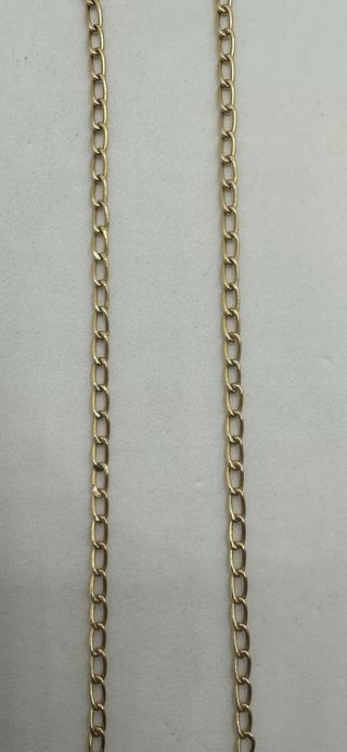 Cadena Cristo de oro de 18k, 11.94 g, 54 cm.