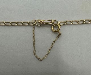 Cadena Cristo de oro de 18k, 11.94 g, 54 cm.