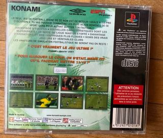 ISS Pro Evolution 2 - PlayStation 1