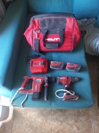 Herramientas Hilti: Taladro y Rotomartillo