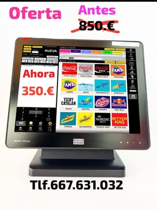 TPV Táctil profesional adaptado normativa de Hacie